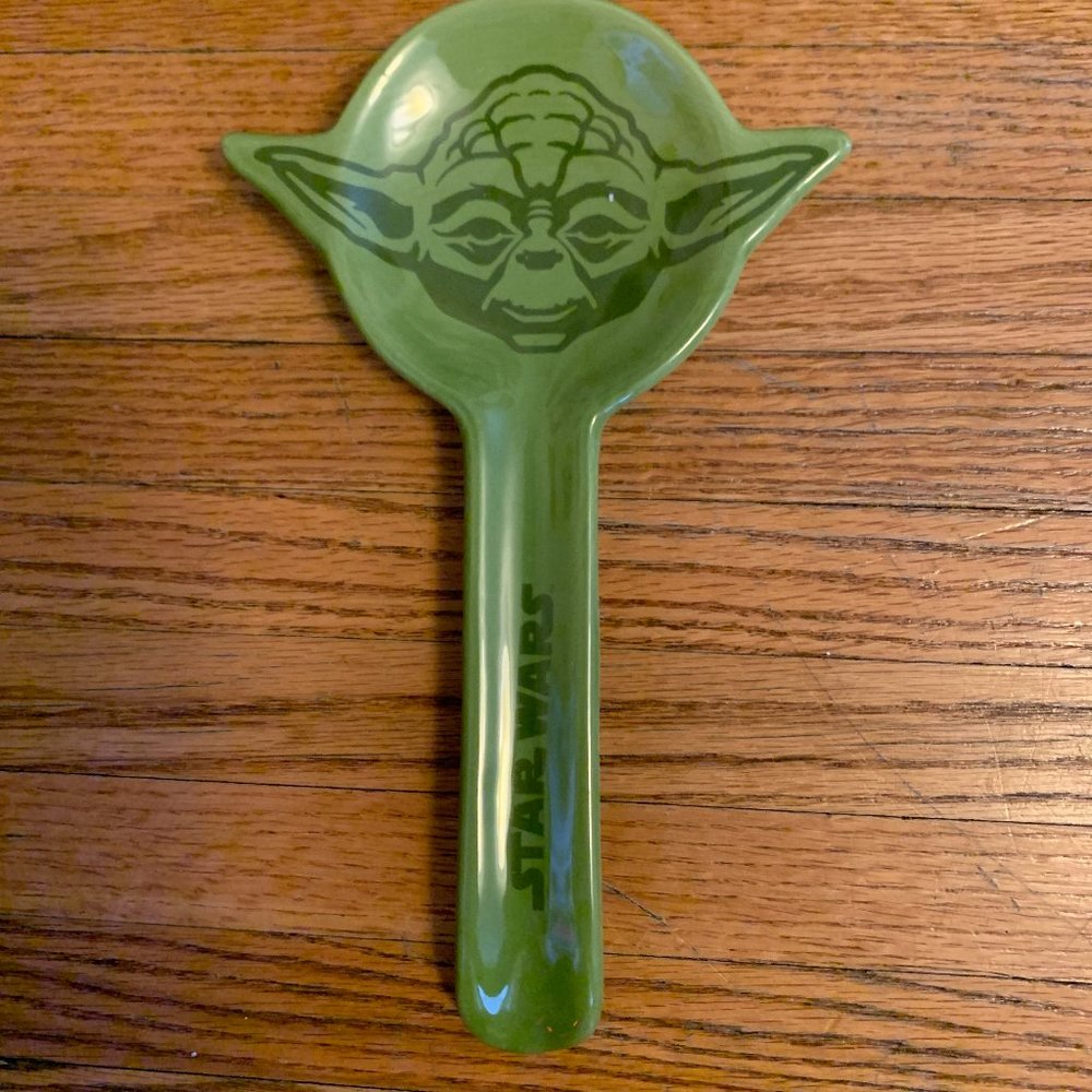 NWT Star Wars Spoon Rester, Yoda Spoon Holder, Yoda Spoon Rester, Star Wars